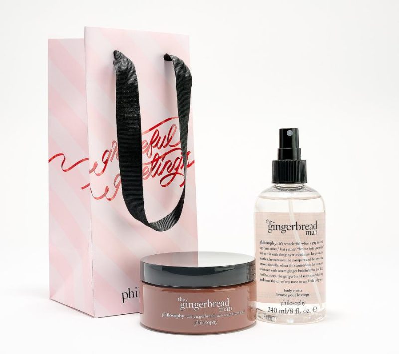 Bath & Body |  8Oz Glazed Body Souffle & 8Oz Body Spritz With Gift Bag Bath & Body Bath & Body