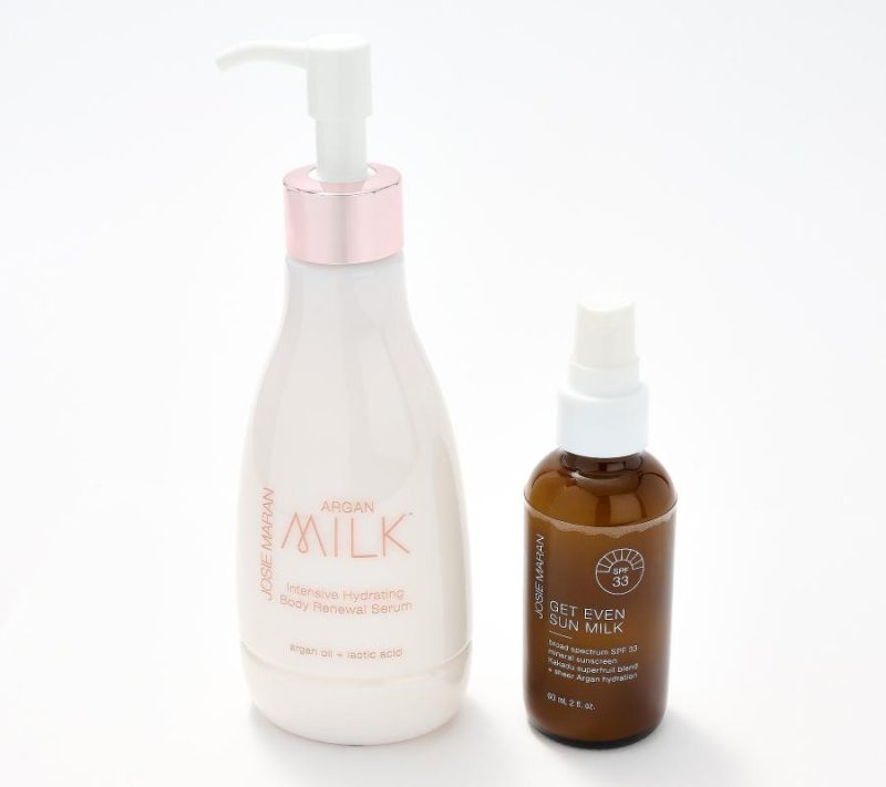 Bath & Body |  Argan Summer Sun Milk Spf 33 And Milk Body Serum Duo Bath & Body Bath & Body