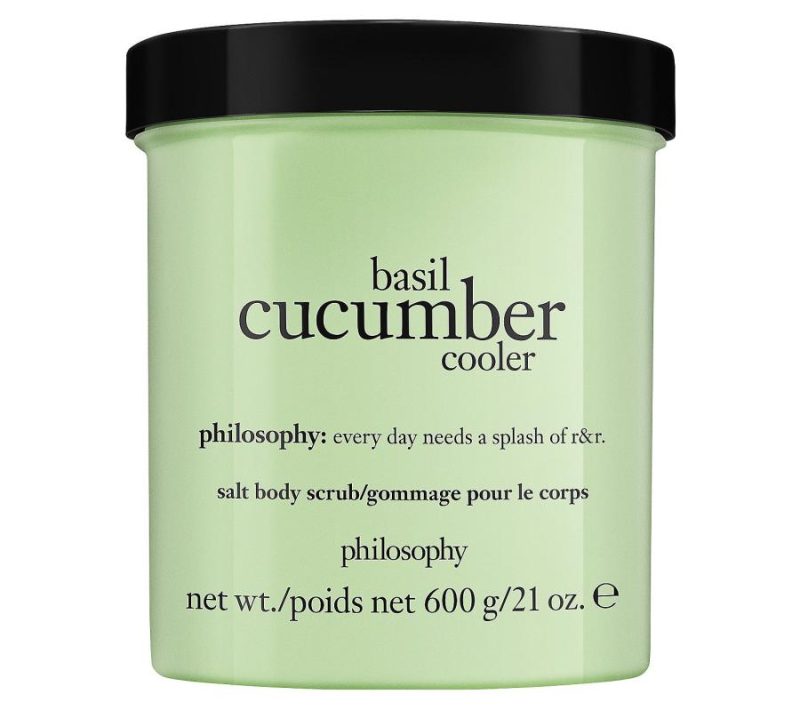 Bath & Body |  Basil Cucumber Cooler Salt Body Scru B 21 Oz Bath & Body Bath & Body