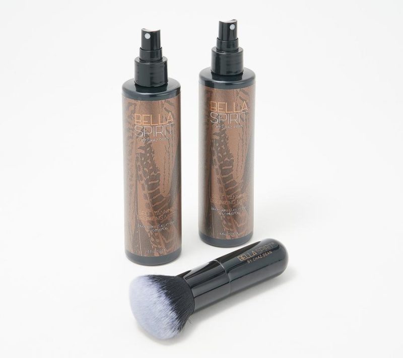 Bath & Body |  By Chaz Dean 8-Oz Bella Spirit Bronzing Mist Duo W/ Brush Bath & Body Bath & Body