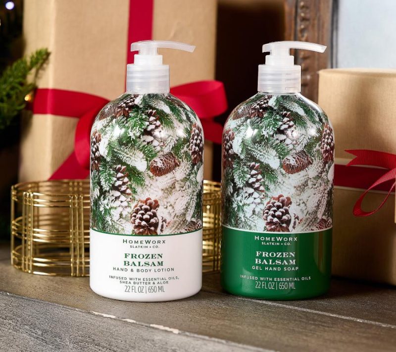 Bath & Body |  Frozen Balsam Hand Soap And Lotion Caddy Bath & Body Bath & Body