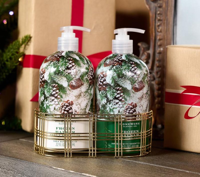 Bath & Body |  Frozen Balsam Hand Soap And Lotion Caddy Bath & Body Bath & Body