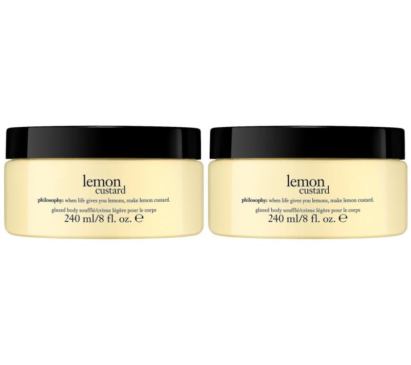 Bath & Body |  Lemon Custard Glazed Body Souffle Duo Bath & Body Bath & Body