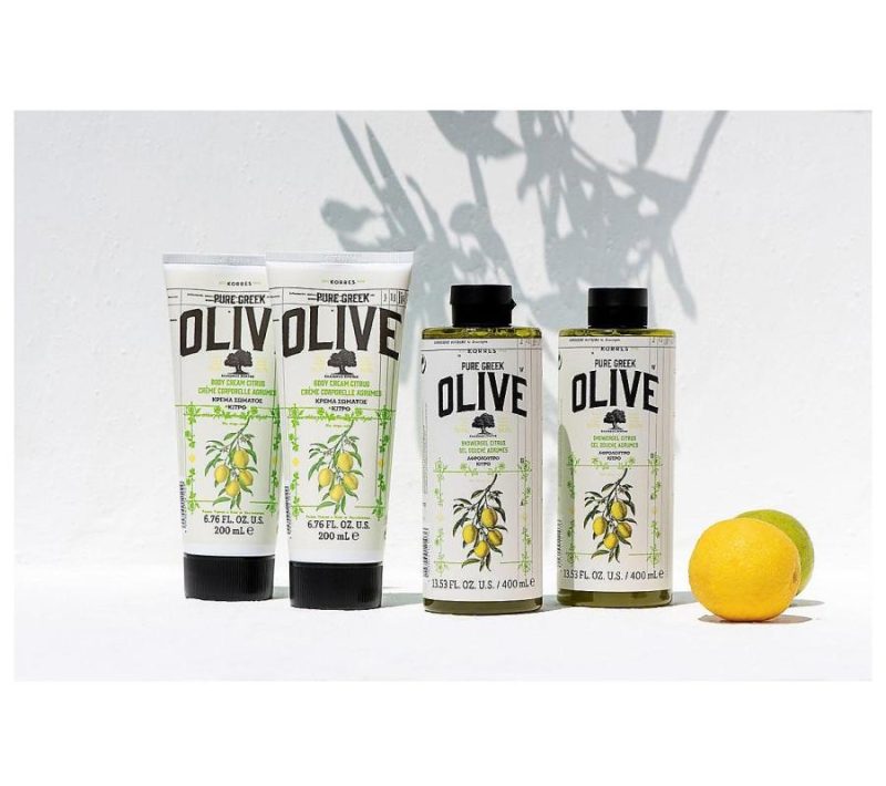 Bath & Body |  Pure Greek Olive Oil 4-Piece Hydrate Smooth Collection Bath & Body Bath & Body