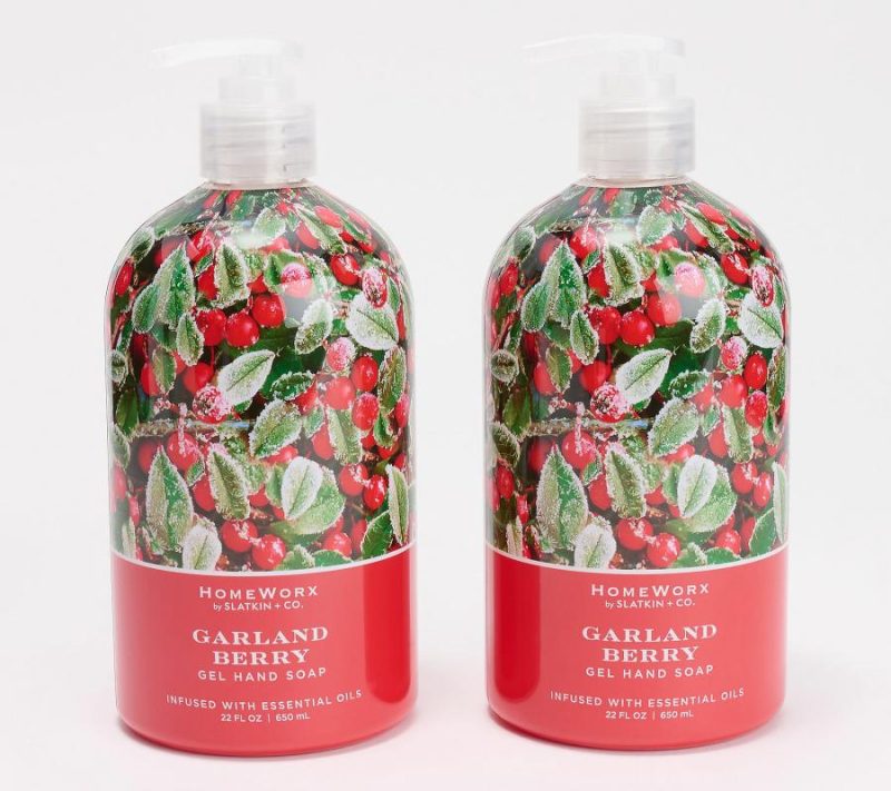 Bath & Body |  S/2 22Oz Garland Berry Hand Soaps Bath & Body Bath & Body