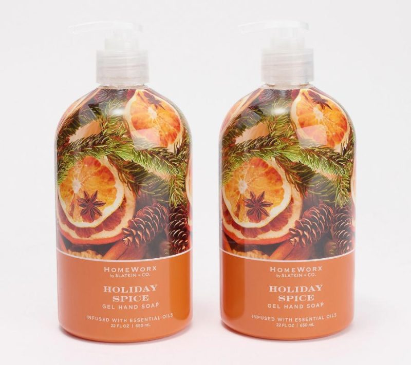 Bath & Body |  S/2 22Oz Holiday Spice Hand Soaps Bath & Body Bath & Body