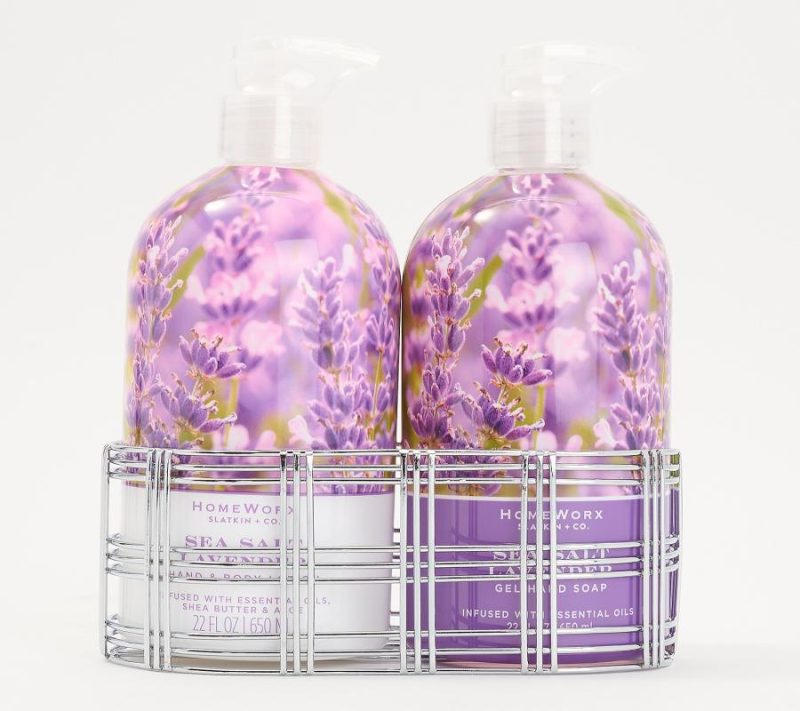 Bath & Body |  Sea Salt Lavender Soap & Lotion Caddy Bath & Body Bath & Body