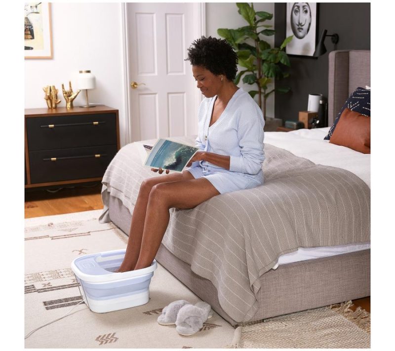 Bath & Body |  Smart Space Fold Down Essential Footbath Bath & Body Bath & Body