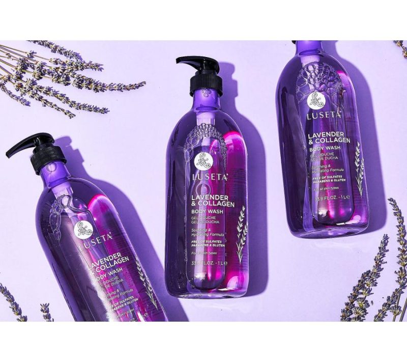 Bath & Body |  Super Size Lavender & Collagen Body Wash & Lotion Set Bath & Body Bath & Body