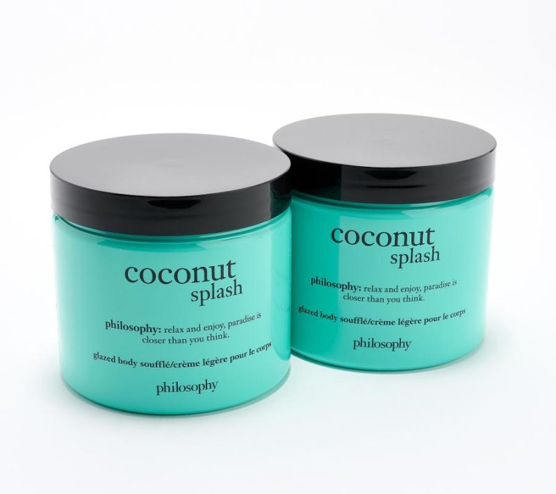 Bath & Body |  Super Size Summertime Glazed Body Souffle Duo Bath & Body basil cucumber