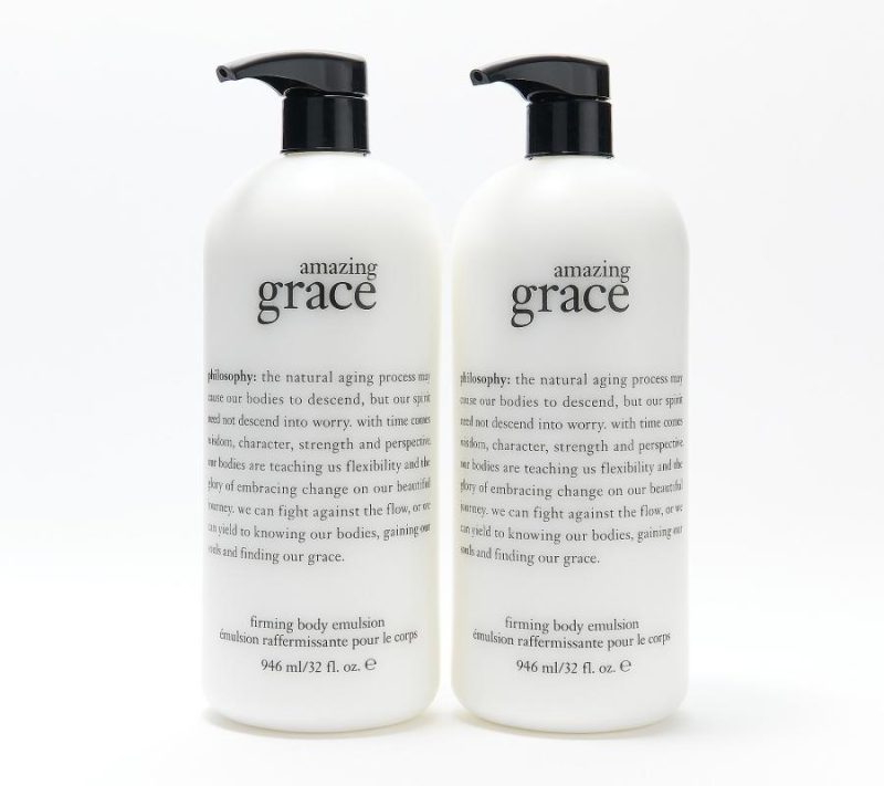 Bath & Body |  Supersize Grace Body Emulsion Duo Auto-Delivery Bath & Body amazing grace