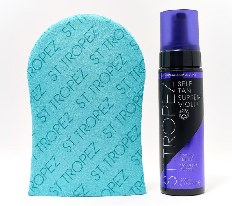 Bath & Body |  Supreme Violet Bronzing Mousse With Mitt Bath & Body Bath & Body