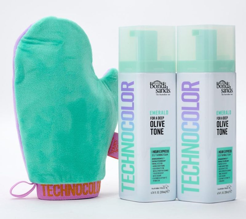 Bath & Body |  Technocolor 1 Hour Express Mousse Duo With Lux Mitt Bath & Body Bath & Body