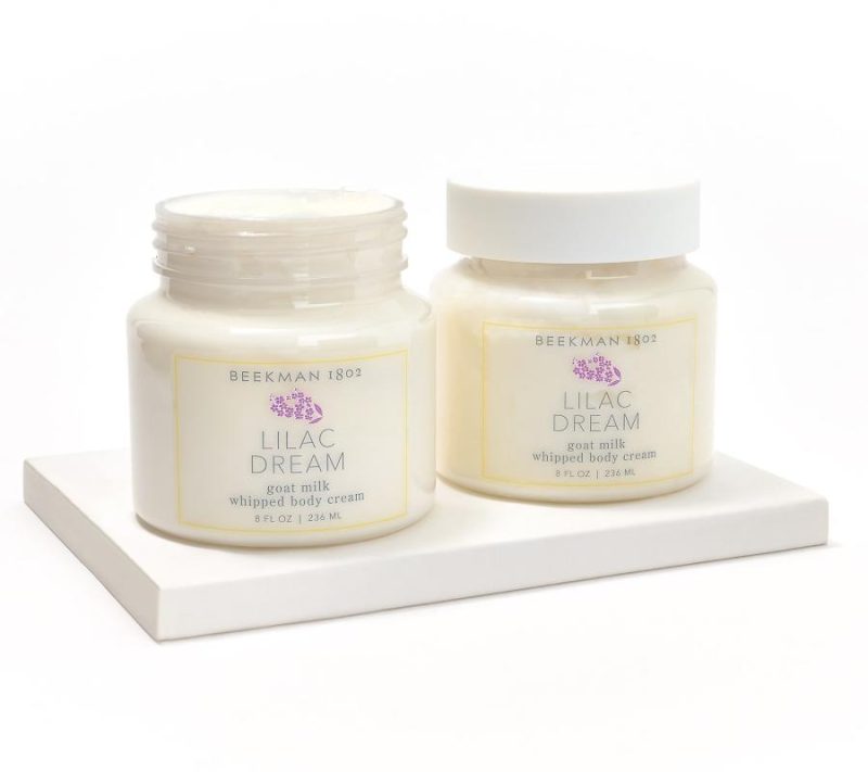 Bath & Body |  Whipped Goat Milk Body Cream Duo Bath & Body ApricotHoneyTea