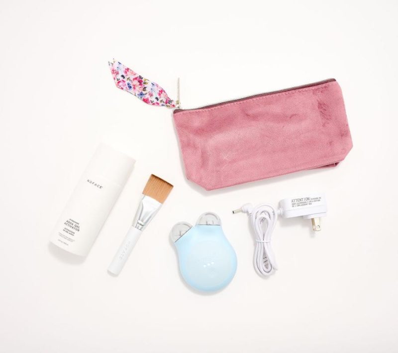 Beauty Tools |  Mini+ Facial Toning Device W/ Aqua Gel Auto-Delivery Beauty Tools Baby Blue