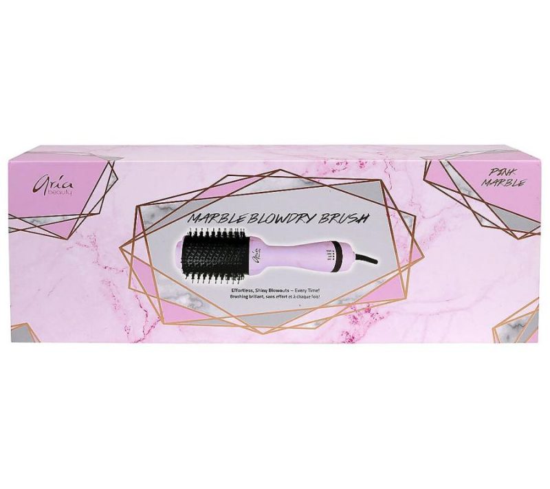 Beauty Tools |  Pink Marble Blowdry Brush Beauty Tools Beauty Tools