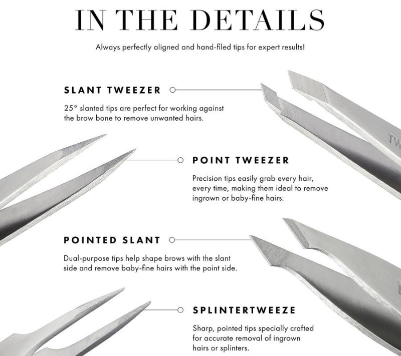 Beauty Tools |  Pointed Slant Tweezer Bath & Body Bath & Body