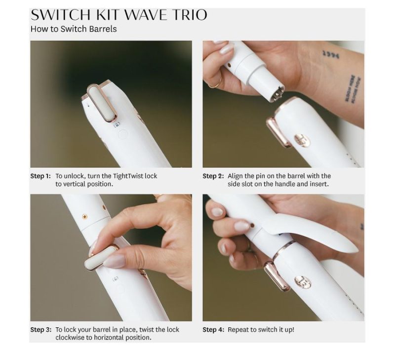 Beauty Tools |  Switch Kit Wave Styling Iron Trio Beauty Tools Beauty Tools