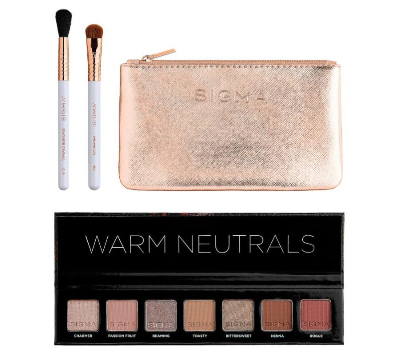 Beauty Tools |  Warm Neutrals Mini With Getaway Glam Brush Set Beauty Tools Beauty Tools