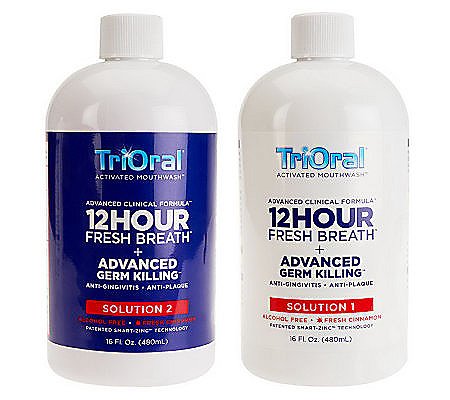 Dental Care |  12-Hour Fresh Breath Mouth Wash Advanced Clinicalformula Dental Care Cinnamon