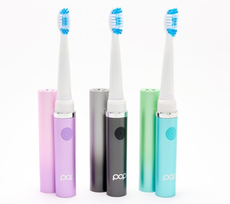 Dental Care |  Set Of 3 Gosonic Toothbrushes W/ 6 Brush Heads Dental Care Dental Care