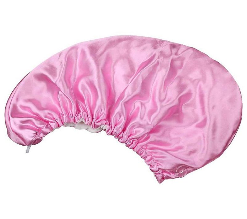 Hair Care |  Aria Very Necessary Pink Satin Hair Towel Hair Care Hair Care