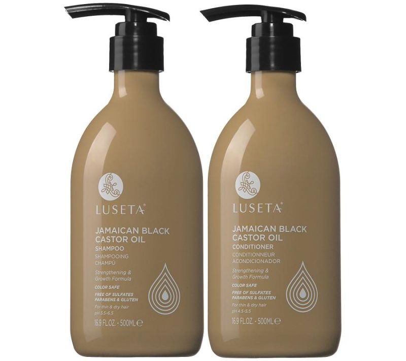 Hair Care |  Black Castor Oil Shampoo & Conditioner,16.9 Oz Hair Care Hair Care