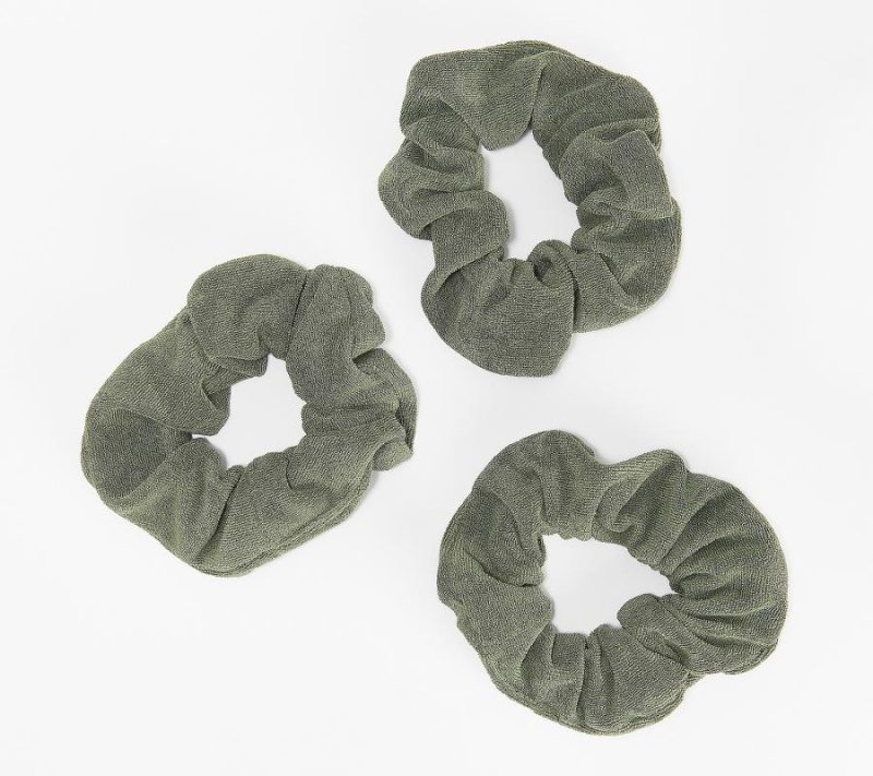 Hair Care |  Cozyterry 3-Pack Hair Scrunchie Set Hair Care Black