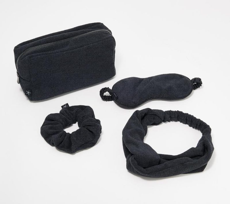 Hair Care |  Cozyterry Resort 3-Piece Set W/ Travel Bag Hair Care Black