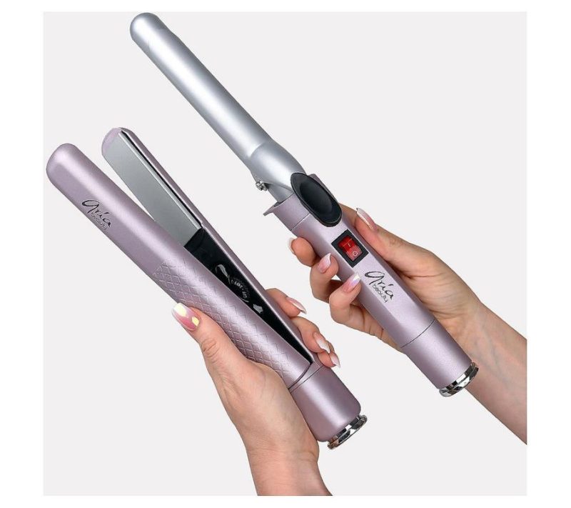 Hair Care |  Pop ‘N Lock Straightener & Curlingiron Beauty Tools Beauty Tools