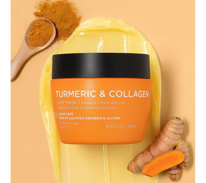 Hair Care |  Turmeric & Collagen Hair Mask 16.9 Oz Hair Care Hair Care