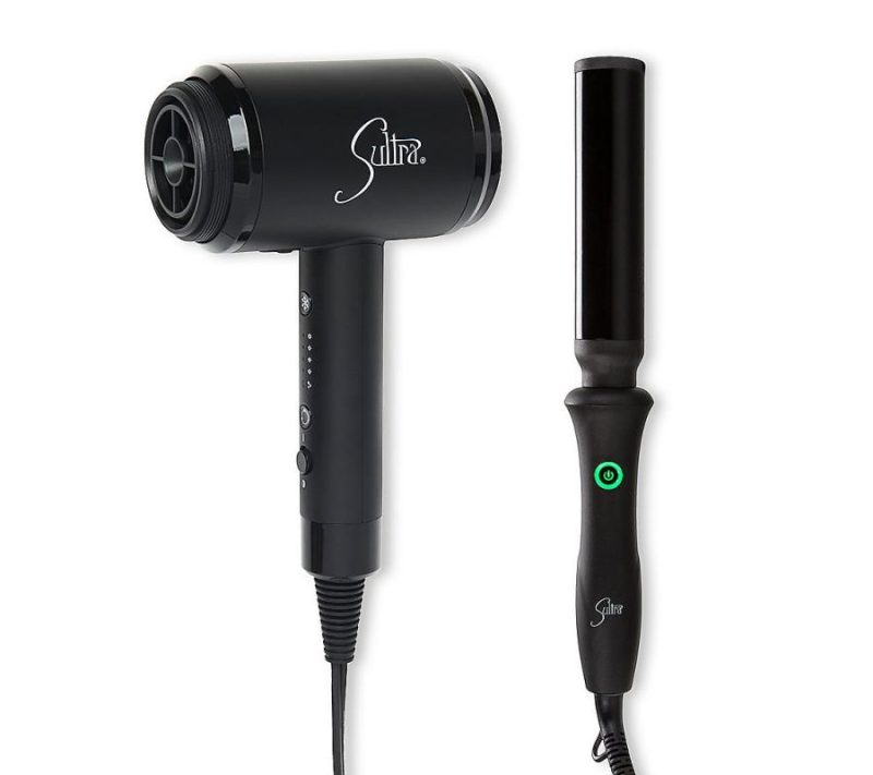 Hair-Styling Tools |  Bombshell Volumizing Dryer And 1.5" Rod Urling Iron Beauty Tools Beauty Tools