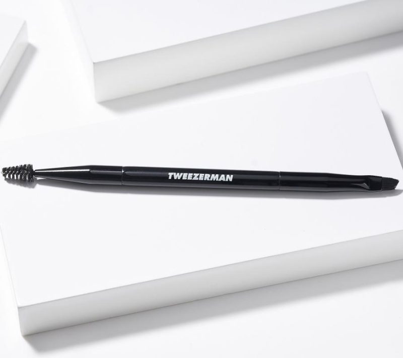 Makeup |  Angled Brow Brush With Spoolie Beauty Tools Beauty Tools