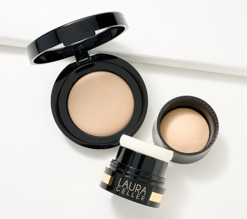 Makeup |  Baked To Go Blurring And Setting Powder Set Makeup Light/Medium