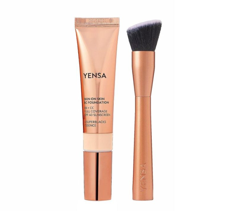 Makeup |  Beauty Bc Foundation Spf 40 With Brush Makeup Deep Golden