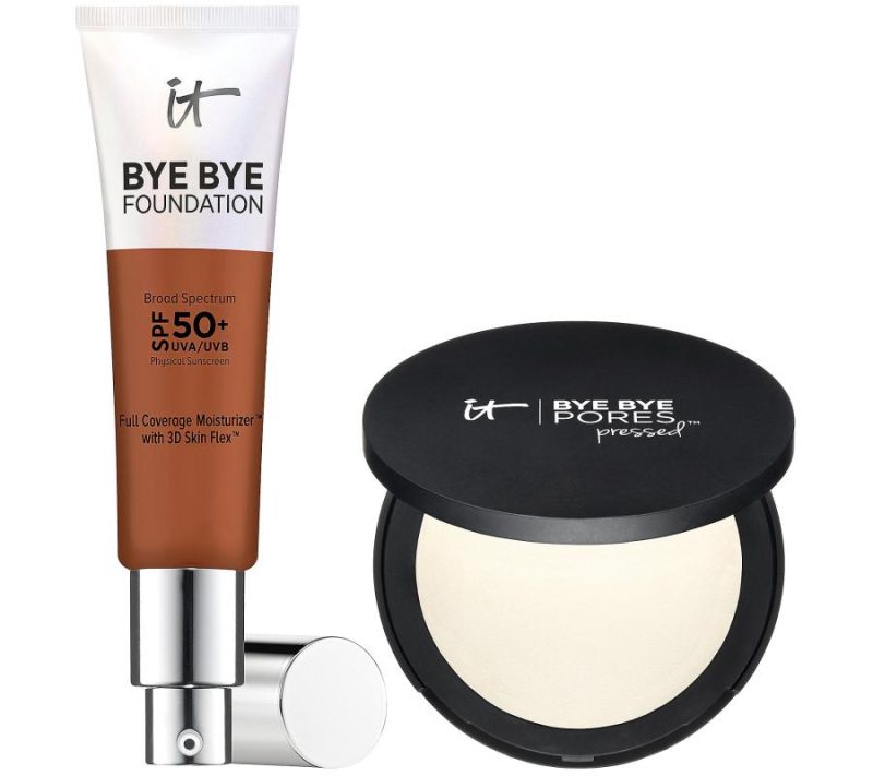 Makeup |  Bye Bye Foundation & Setting Powder Complexion Duo Makeup Deep