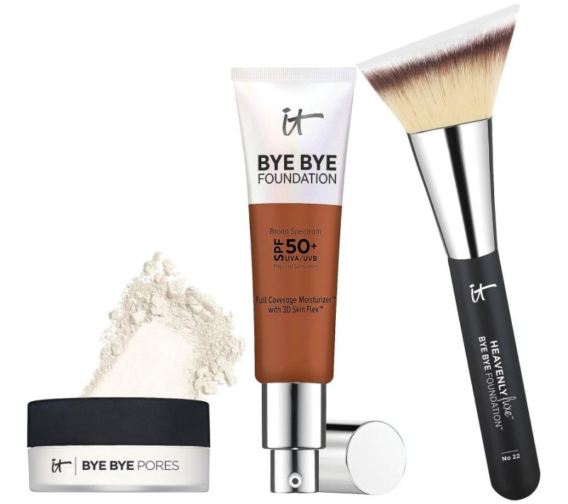 Makeup |  Bye Bye Foundation, W/ Bye Bye Pores And Brush Makeup Deep