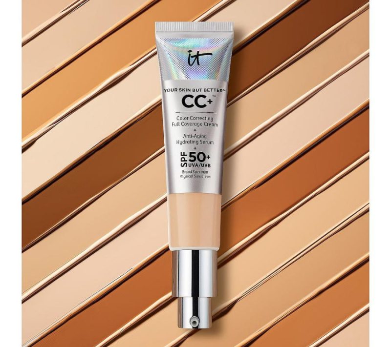 Makeup |  Cc+ Cream Spf 50 Foundation With Brush Makeup Deep