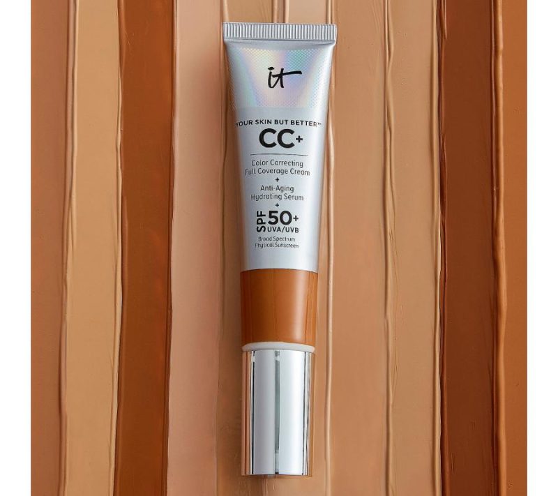 Makeup |  Cc+ Cream Spf 50 Foundation With Brush Makeup Deep