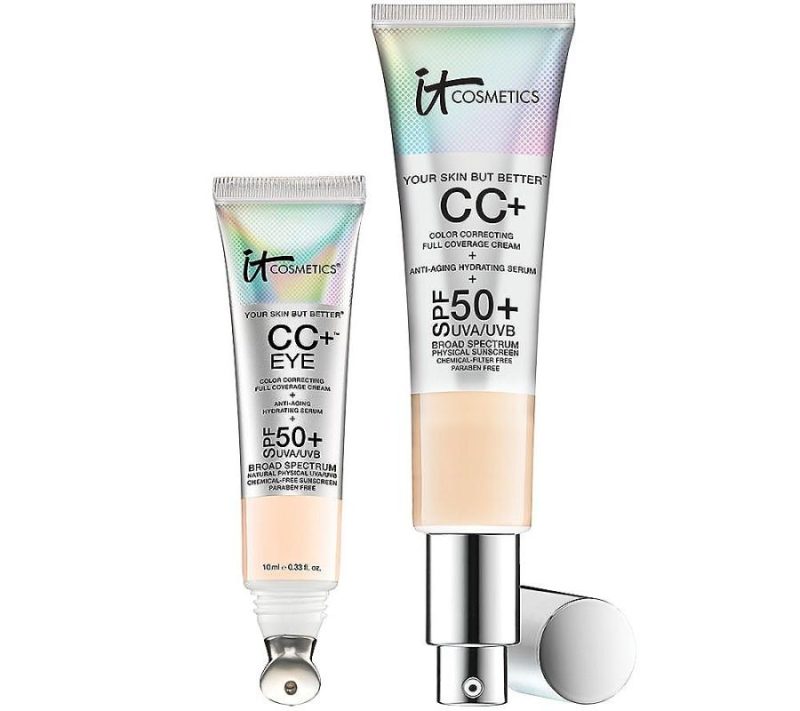 Makeup |  Full Coverage Physical Spf 50 Cc  Cream Face & Eye Duo Makeup Deep