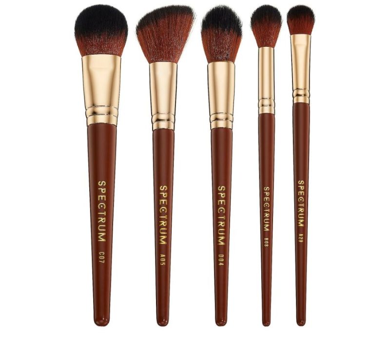 Makeup |  Pantherine 5-Piece Face Brush Set Beauty Tools Beauty Tools