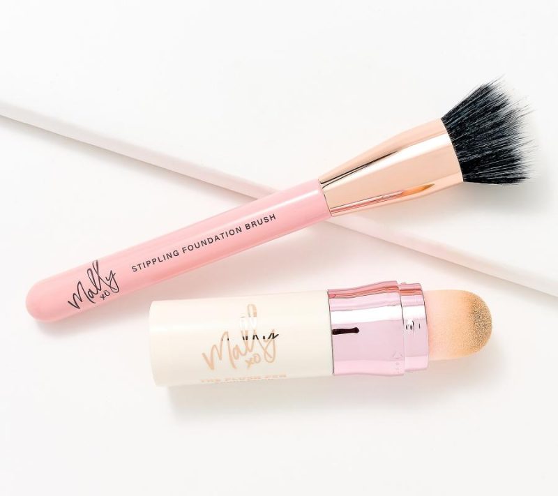 Makeup |  Plush Pen Brightening Foundation With Brush Makeup Beige