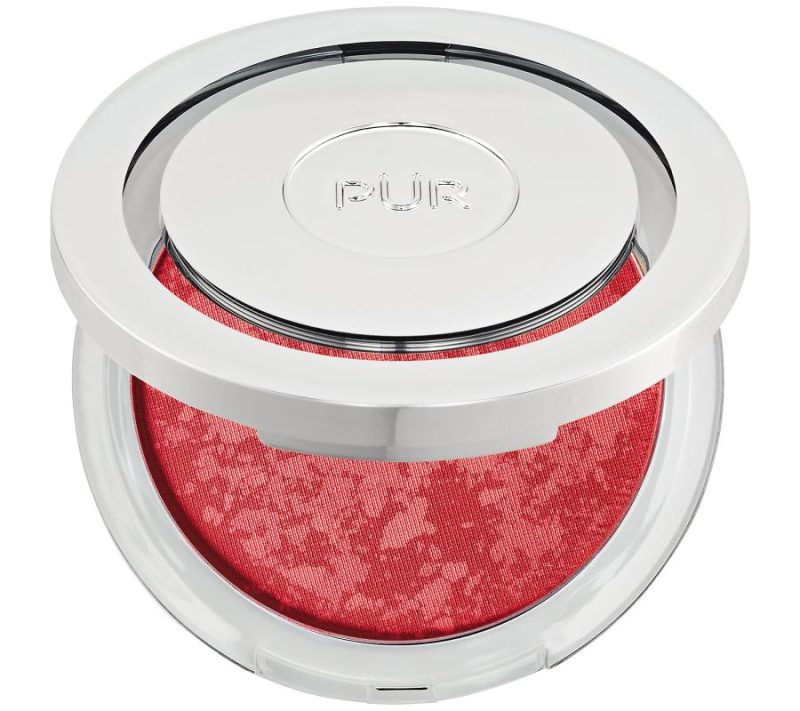 Makeup |  Pur Skin Perfecting Powder Blushing Act Matte Blush Makeup Berry