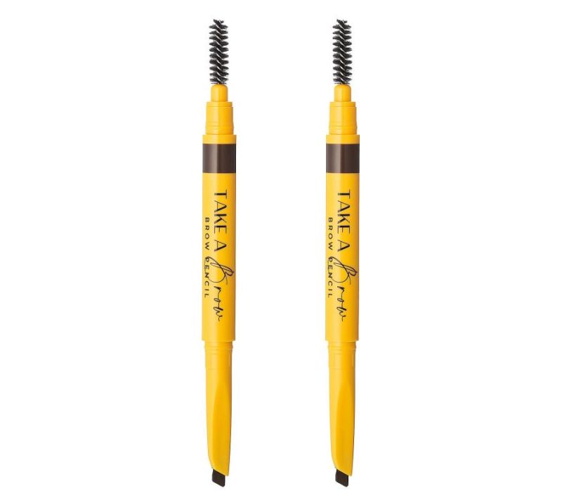 Makeup |  Take A Brow Precision Brow Pencil Duo Makeup Dark Brown