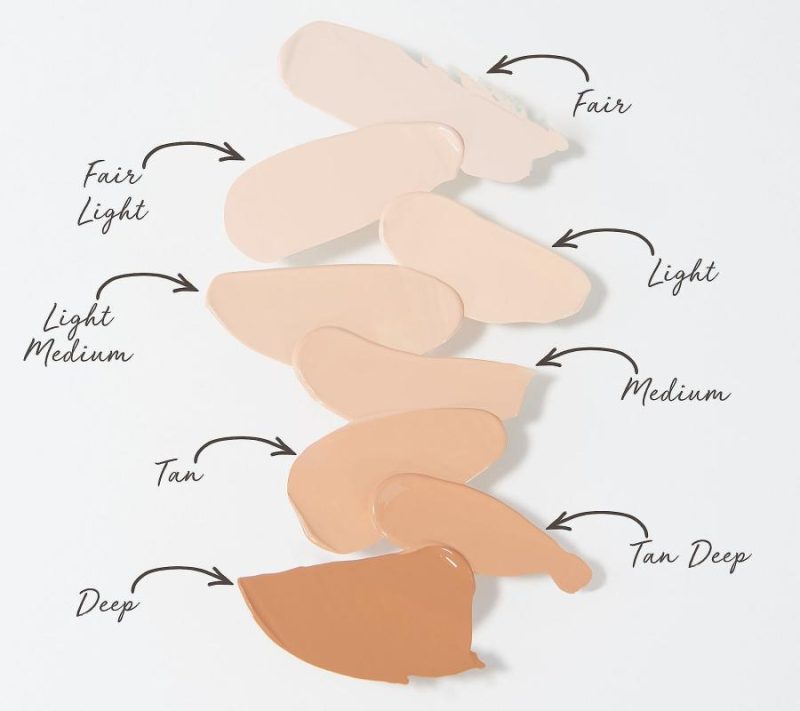 Makeup |  Tce Full Coverage Foundation With Brush Makeup Deep