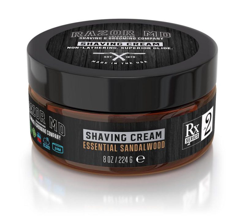 Men’s Grooming |  Essential Sandalwood Shaving Cream Bath & Body Bath & Body