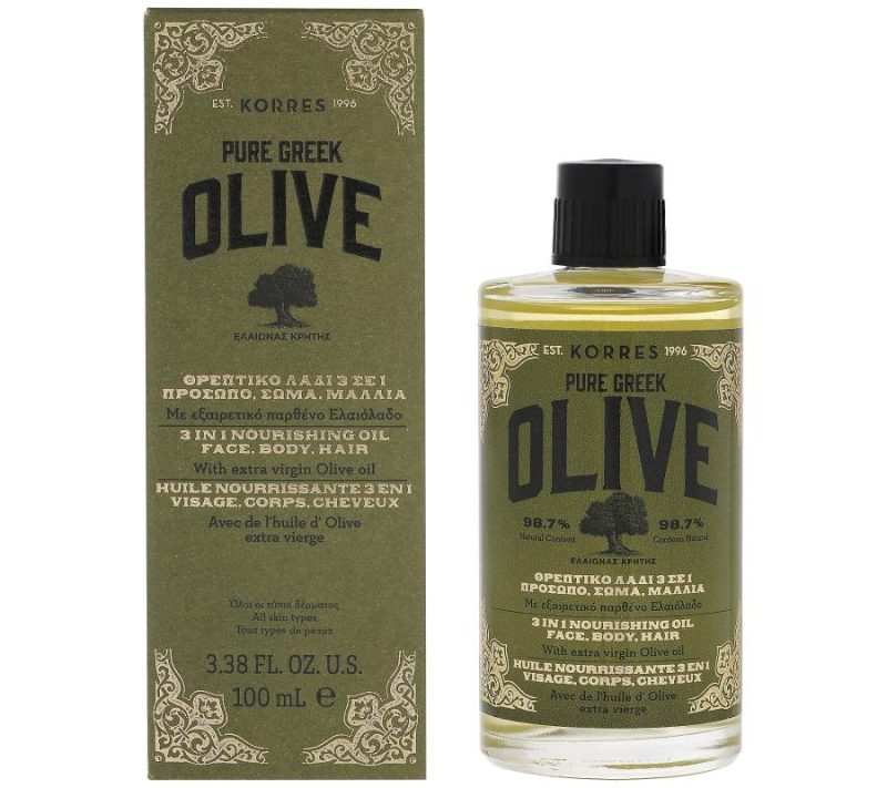 Men’s Grooming |  Pure Greek Olive 3-In-1 Nourishing Face,Body, Hair Oil Men's Grooming Men's Grooming