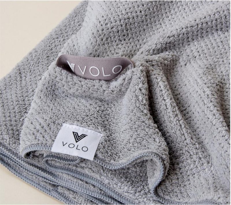 Men’s Grooming |  Volo Nanoweave Hero Hair Towel Single Hair Care Grey