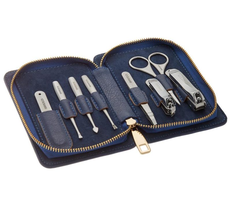 Nail Care |  Katana 8 Piece Surgical Steel Groom Kit Nail Care Black