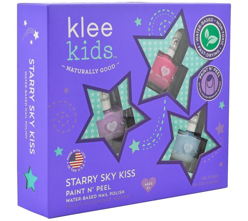 Nail Care |  Kids Starry Sky Kiss 3-Piece Peelable Nailpolish Set Nail Care Nail Care